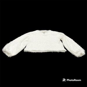 ALTARD STATE fuzzy cropped sweater